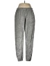 Kule Metallic Silver Casual Pants Size L - photo 1