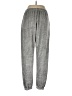 Kule Metallic Silver Casual Pants Size L - photo 2