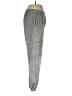 Kule Metallic Silver Casual Pants Size L - photo 4