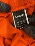Shein 100% Polyester Solid Orange Athletic Shorts Size 6 - photo 3