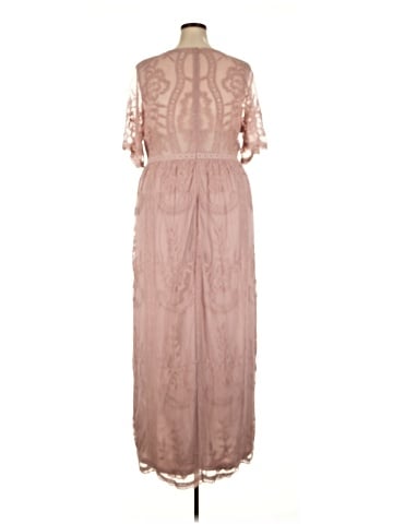 Pink Blush Casual Dress (view 2)