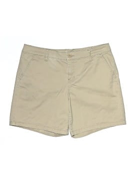 St. John's Bay Khaki Shorts (view 1)