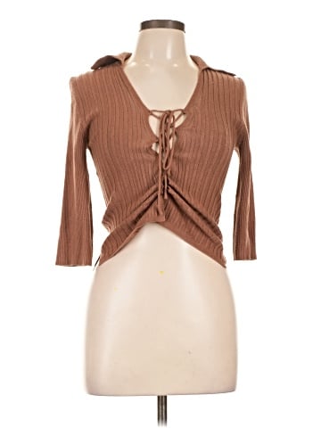 Olivaceous 3/4 Sleeve Top (view 1)