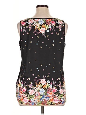 Emery Rose Sleeveless T-Shirt (view 2)
