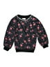 True Religion 100% Cotton Floral Black Pullover Sweater Size L (youth) - photo 1