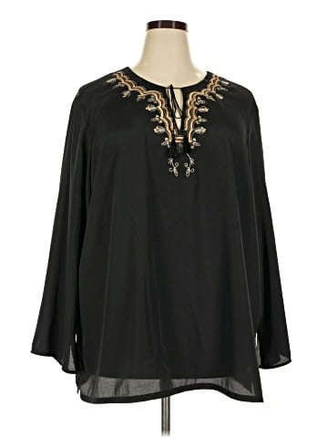 Avon 3/4 Sleeve Blouse (view 1)