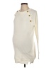 Seraphine 100% Cotton Ivory Pullover Sweater Size XS Maternity - photo 1