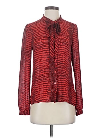 MICHAEL Michael Kors Long Sleeve Blouse (view 1)