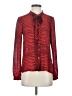 MICHAEL Michael Kors 100% Polyester Red Long Sleeve Blouse Size P (petite) - photo 1