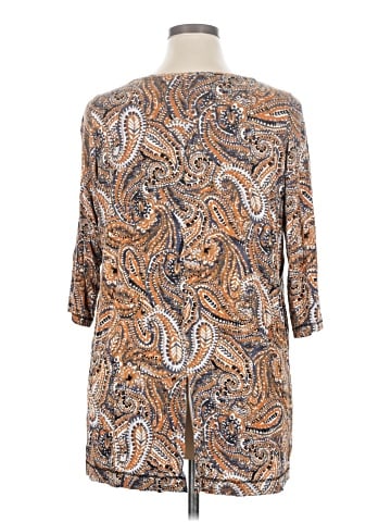 Sigrid Olsen 3/4 Sleeve T-Shirt (view 2)
