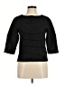 Alice + Olivia Black 3/4 Sleeve Top Size M - photo 1