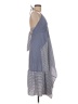 Tibi Chevron-herringbone Blue Casual Dress Size 6 - photo 4
