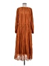 Zimmermann Brown Orange Casual Dress Size 6 (1) - photo 1