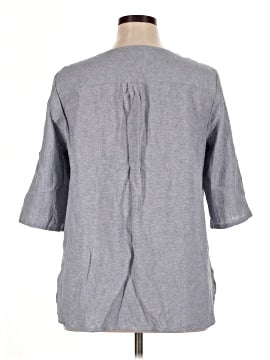 Anne Klein Short Sleeve Blouse (view 2)