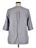 Anne Klein Gray Short Sleeve Blouse Size XL - photo 2