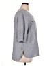 Anne Klein Gray Short Sleeve Blouse Size XL - photo 4