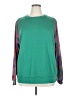 Unbranded Color Block Green Pullover Sweater Size 1X - photo 1