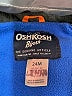 OshKosh B'gosh 100% Polyester Color Block Orange Windbreaker 18-24 MO / 24 MO - photo 3