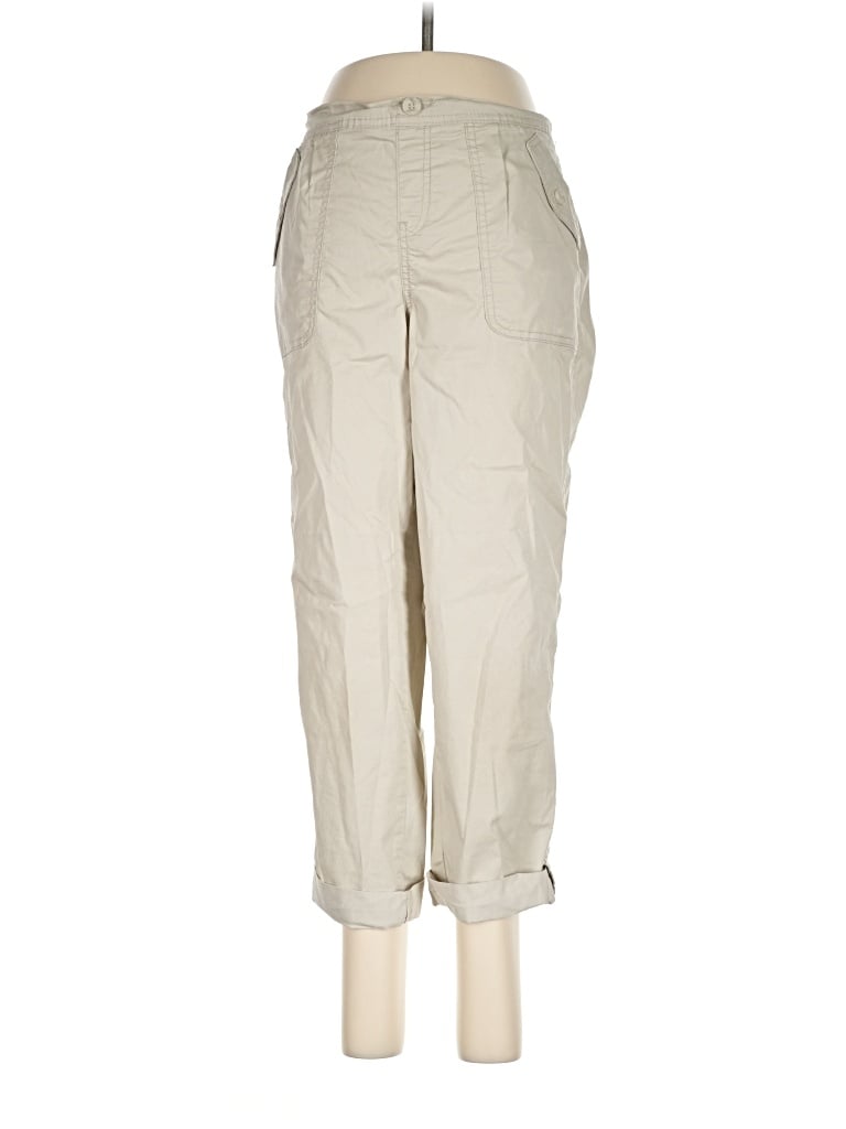 Pre-owned Bandolino Khaki Pant In Tan