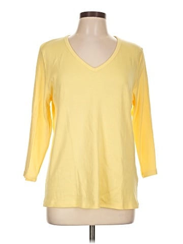 Karen Scott 3/4 Sleeve T-Shirt (view 1)