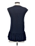 Tibi 100% Silk Blue Sleeveless Silk Top Size 2 - photo 2