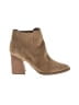 Marc Fisher Tan Ankle Boots Size 8 1/2 - photo 1