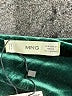 MNG Green 3/4 Sleeve Blouse Size M - photo 7
