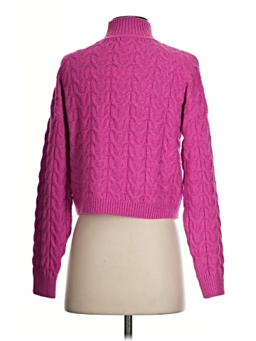 Pink Rose Turtleneck Sweater (view 2)