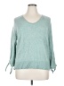 Ann Taylor LOFT Teal Pullover Sweater Size XL - photo 1