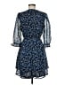 New Look 100% Polyester Blue Cocktail Dress Size 6 - photo 2