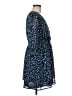 New Look 100% Polyester Blue Cocktail Dress Size 6 - photo 4