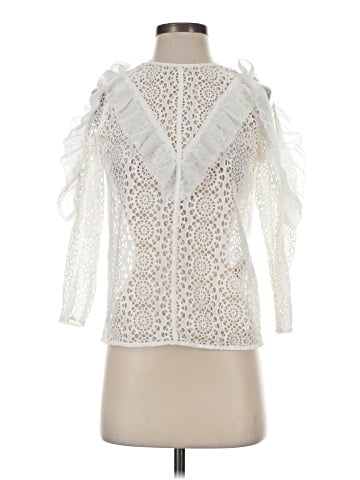 Sandro 3/4 Sleeve Blouse (view 1)