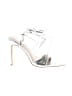 Miss Lola Silver Sandals Size 8 1/2 - photo 1