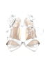 Miss Lola Silver Sandals Size 8 1/2 - photo 2