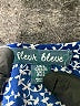 fleur bleue Blue Sleeveless Blouse Size L - photo 7