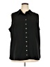 Cj Banks Black Sleeveless Blouse Size 2X - photo 1