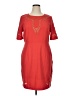 Robert Graham Red Casual Dress Size XL (estimated) - photo 1