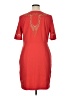 Robert Graham Red Casual Dress Size XL (estimated) - photo 2