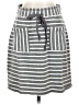 Mod-O-Doc Stripes Gray Casual Skirt Size Sm (1) - photo 1
