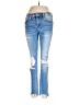Altar'd State Hearts Blue Jeans Size 28 waist - photo 1