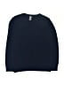 Primary Clothing 100% Cotton Solid Blue Pullover Sweater Size 8 - 9 - photo 1