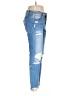 Altar'd State Hearts Blue Jeans Size 28 waist - photo 4