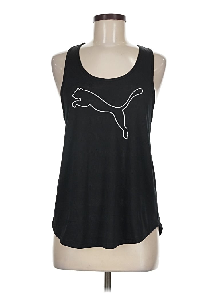 Pre-owned Puma Active Tank Top In Black