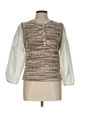 Veronica Beard 3/4 Sleeve Blouse (view 1)