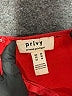 Privy 100% Nylon Red Cocktail Dress Size M - photo 7