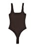 Meshki Solid Brown One Piece Swimsuit Size XS - photo 2