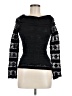 Max Studio Black Long Sleeve Top Size M (petite) - photo 1