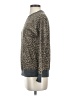 Splendid Animal Print Brown Pullover Sweater Size XS - photo 5