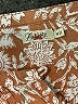Faherty Paisley Orange Casual Dress Size M - photo 7
