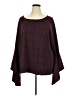 Leota Burgundy 3/4 Sleeve Blouse Size 30 - 32 - photo 1